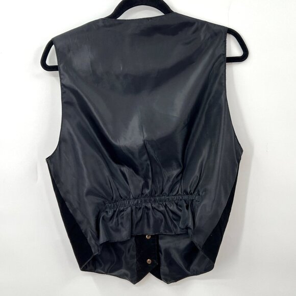 Vintage Buffalo Nickel Buttons Suede Leather Vest - Picture 6 of 6